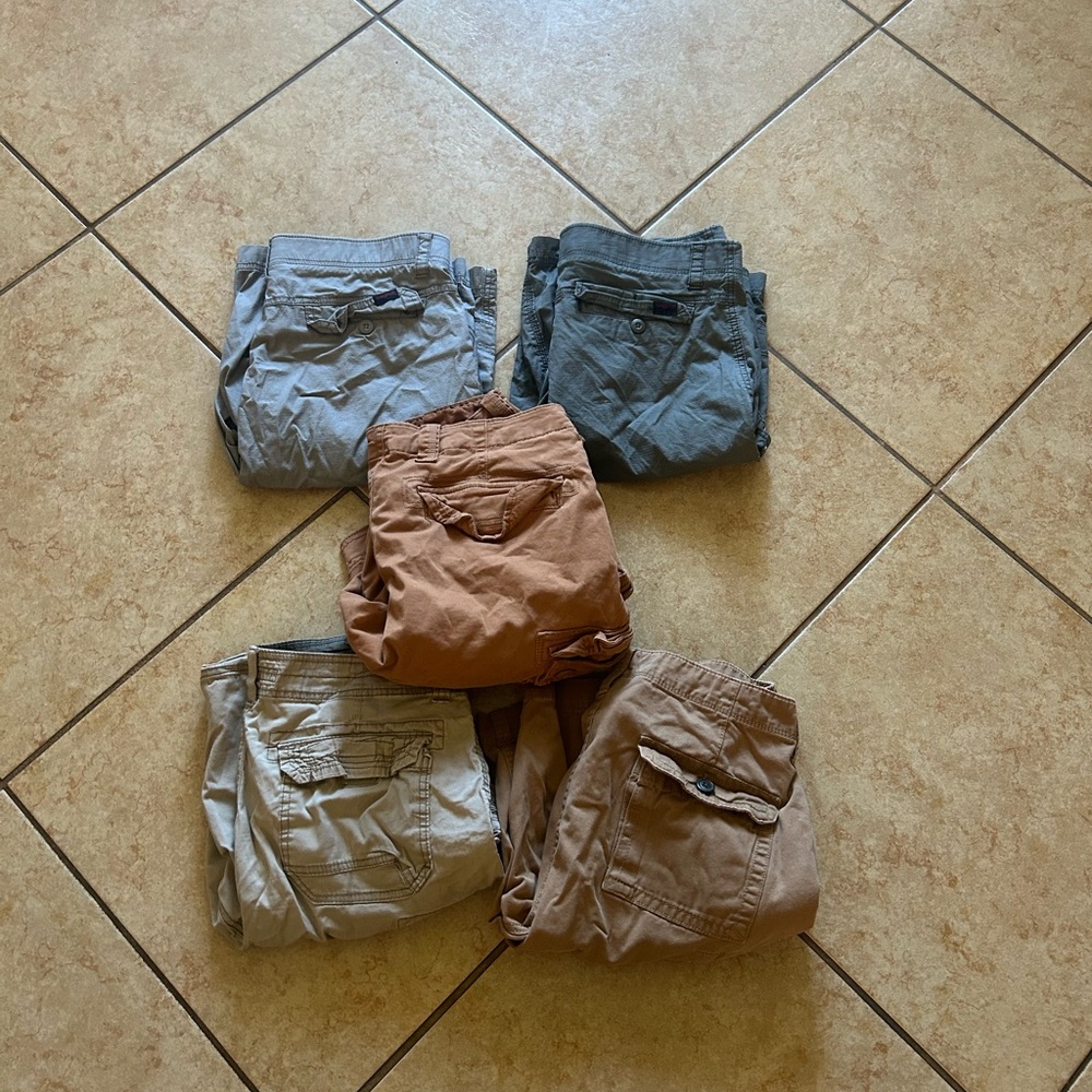 MENS CARGO SHORTS BUNDLE